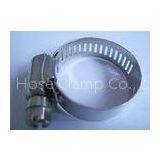 USA Stainless Steel Hose Clamps For Fixing Rubber Hoses , 0.6mm Thickness thumbnail-1
