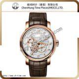 Genuine Leather Automatic Mechanical Men Stainless Steel Watch thumbnail-1