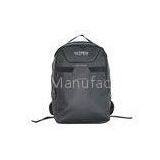 Basic Waterproof Sports Backpack Black Tarpaulin Two Main Compartments thumbnail-1