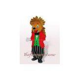Fur Hedgehog Mascot Costume Christmas Party Dress