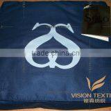 Embroidered Microfiber Bathrobe With Bag