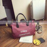 Latest Fashion Printed Nylon Tote Bag Wholesale Waterproof Nylon Zipper Bag thumbnail-2