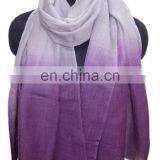 90% Pashmina Wool /10% Silk Ombre Shawls Scarves Stoles thumbnail-2