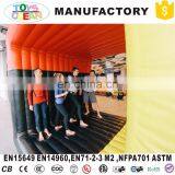 Square Air Sealed Inflatable Flip it 4 Games for Interactive Outdoor Sport Party thumbnail-4