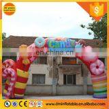 Event Decoration Colorful Candy Inflatable Arch C-439 thumbnail-2