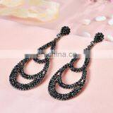 European Luxury Fashion Jewelry Crystal Fashion Drop Earring thumbnail-4
