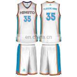 Guangzhou Manufacturer OEM Design Basketball Uniform Jersey Shooting Shirts thumbnail-4