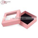 Custom Tie Gift Cardboard Box With PVC Window Lid thumbnail-4