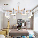 LED Chandelier Living Room Restaurant the Bedroom Wood Minimalist Modern Wind Industry With Creative Japanese-style thumbnail-5