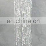 48"long Spiral Beaded Chandelier for wedding decoration