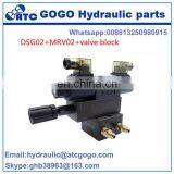 DSG-02-3C2/4/6LW-DL MRV MTCV MPCV Valve Group Device of Hydraulic System Valve Block With Relief Valve thumbnail-2