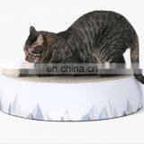 Corrugated Paper Wear-resisting Pet Toy Cat Scratcher Scratching Board Lounge For Climbing thumbnail-4