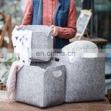 Hot Sale Customization Durable Felt Home Storage Basket Firewood Log Basket thumbnail-1