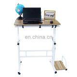 Simple Design Computer Desk With Side Holder thumbnail-2