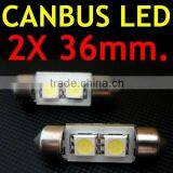 CAN-bus LED Lamp, 2x SMDs,auto 12v Led Driving Lights