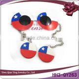 Promotional Fanshion Style Plastic Flag Color Party Glasses thumbnail-1