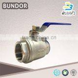 2 Inch Stainless Steel 3Pc Thread Ball Valves 316 thumbnail-3
