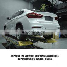 Stainless Steel F16 Exhaust Tips for BMW F16 X6 2014-2017 thumbnail-5