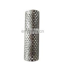 Customized 304 Stainless Steel Filter Tube/canister Tiny Hole Cylinder/porous Metal Perforated Filter Pipe