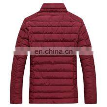 Wholesale New Warm Men's Black Foam Jacket Men's Zipper Warm Air Cotton Clothing thumbnail-2