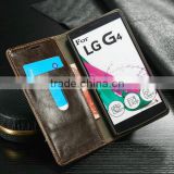 PU leather protective Case for LG G4 wallet style