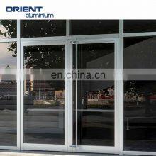 China Supplier Hot Sale High Quality Modern Wholesale Interior Double French Metal Frame Glass Door thumbnail-2