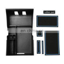 New Design ABS Accessories Parts Interior Anti-slip Rubber Pad Center Console Storage Box For Tesla Model 3 thumbnail-4