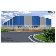 Commercial Modular Warehouse Custom Steel Prefab Building for Storage