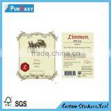 Beautiful Printed Top Grade Hot Stamped Wine Label thumbnail-6