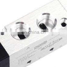 SNS 4V330-10 Series Inlet Double Coils Pilot-operated Pneumatic Air Electric Solenoid Valve thumbnail-4