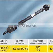 OEM Part Number 1K0 407 272 MS Auto Engine Parts Semi Drive Shaft Axle Shaft for Audi and Voklswagen