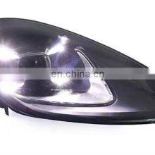 Upgrade to 4 Eyes LED Headlamp Headlight for Porsche Cayenne Head Lamp Head Light 2011-2017 thumbnail-2