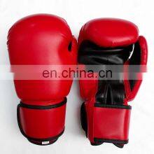 Factory Made PU Cowhide Leather Boxing Mitten Manufacturer Custom Made Boxing Training Gears thumbnail-5