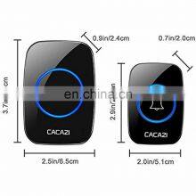 CACAZI New Wireless Doorbell Waterproof 300M Remote US EU Plug Smart Door Ringer thumbnail-4