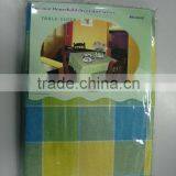 1PC Polyester Yarn Dyed Plaid Tablecloth thumbnail-1