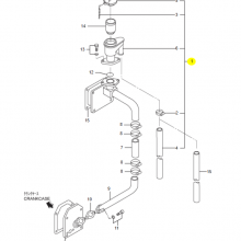 32542-01100 Cap Suit For Mitsubishi S6R Diesel Engine Oil System Breather thumbnail-5