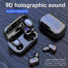 L21 Headset Wireless Bluetoth Headphones TWS Waterproof Earbuds Hands Free Mini Earphone TRUE 5.0 Earplug thumbnail-2