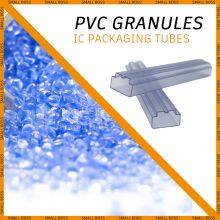 Rigid PVC Transparent Material Plastic Extrusion Profile Compound for Label Strip Supermarket Holder Price Granules thumbnail-4