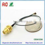 Rf1.13 RP-SMA Female Bulkhead Connector to UFL Female Connector RF Antenna Adapter Cable thumbnail-2