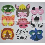 Customize colorful Eva foam mask eva animal mask for kids