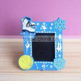 Ice Skating Girl's Photo Frame, Rubber Picture Frame thumbnail-1