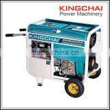 KINGCHAI Power Machinery Open Type 5.5kva Diesel Generator 3 Phase Digital Display Panel/ Double Meters 186F-1 Engine