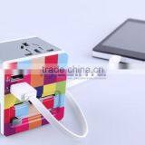 Universal International Plug Adapter All in One 2 USB Port World Travel AC Power Charger Adaptor With AU US UK EU Plug thumbnail-6