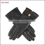 Women's Winter Genuine Leather Hand Gloves thumbnail-2