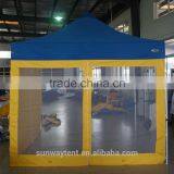 3X3 Folding Gazebo Sidewalls With Mesh Windows and Doors