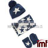 Winter Knit Kid's Scarf, Hat and Glove Set thumbnail-1