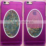 Flowing Sand Dynamic Liquid Glitter Bling Star Clear Hard Case for IPhone 6 thumbnail-6