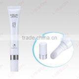 Round Bb Cream Usage Cosmetic Tube With Slanted Ceramic Head