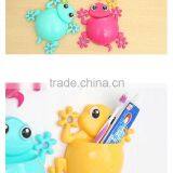 J334 House Lizard Powerful Suction Plastic Toothbrush Holder thumbnail-5