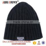 Wholesale custom patch slouch beanie